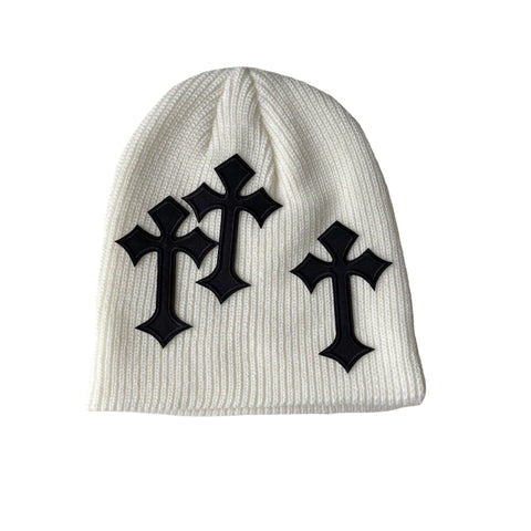 Christian Cross Beanie Acrylic Beanies Ski-Veeddydropshipping