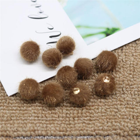 Imitation Mink Hair Plush Balls DIY Craft Supplies-HA00061-Veeddydropshipping