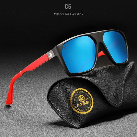 Original Brand KDEAM Long-Lasting TR90 Material Men&#39;s Polarized Sunglasses -OS00425-Veeddydropshipping