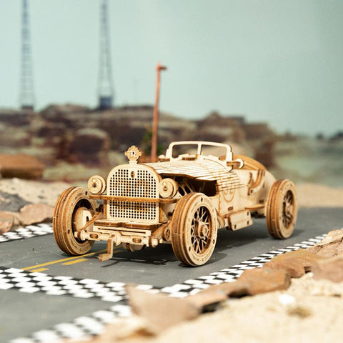 Train Model 3D Wooden Puzzle Toy Assembly Locomotive Model Building-TB01488-Veeddydropshipping