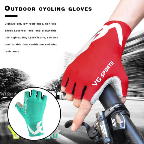 Sport Cycle Half -finger Gloves Gel Sports Bicycle Race Gloves Of Bicycle Mtb Road -OS01027-Veeddydropshipping