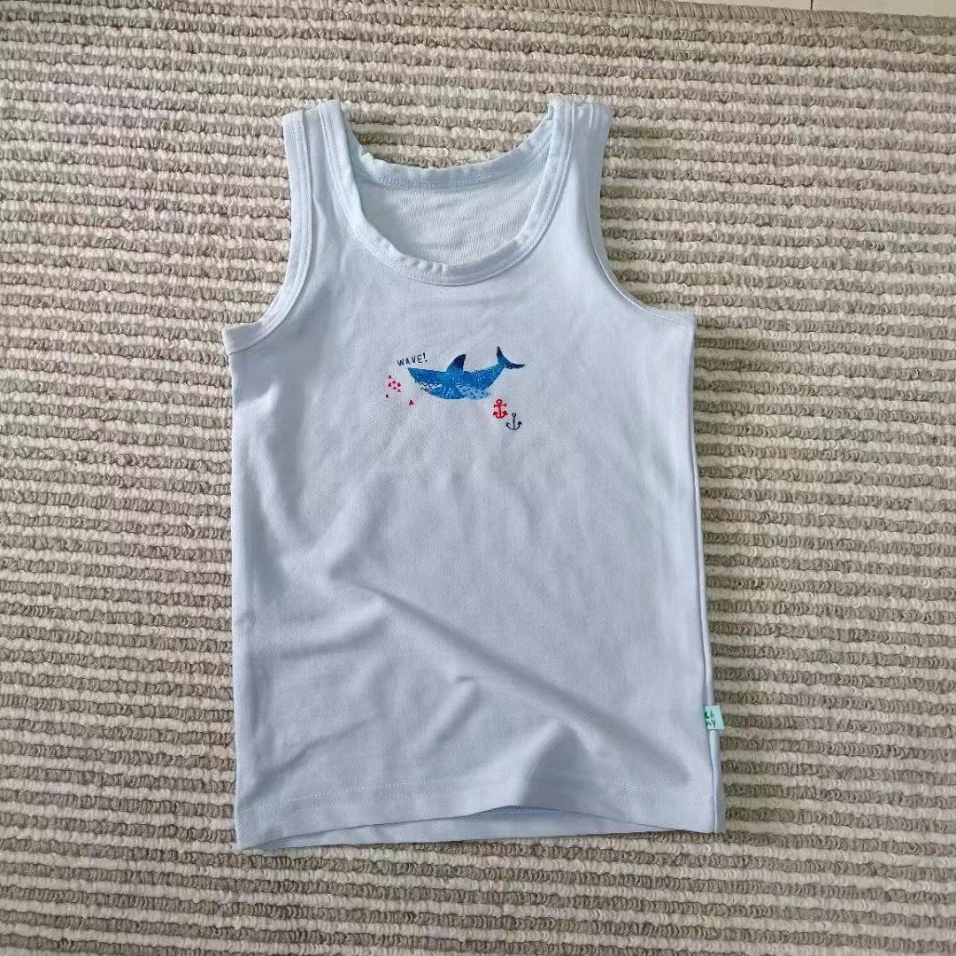 Kids Hero Sports Tank Top Vest Boys Cosplay Luminous Sleevelees-TB01147-Veeddydropshipping