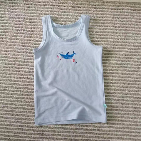 Kids Hero Sports Tank Top Vest Boys Cosplay Luminous Sleevelees-TB01147-Veeddydropshipping