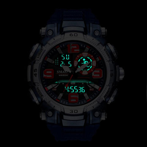 Luxury Watches Men Dual Display Watch Waterproof Men Wristwatch -JW00785-Veeddydropshipping