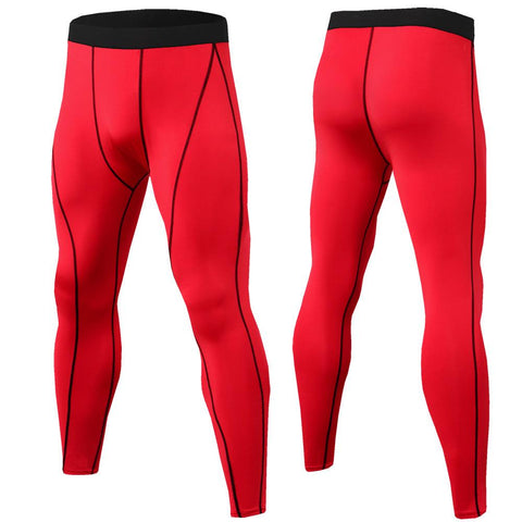 Sports Solid Leggings Tights Men Outdoor Cycling-MF00420-Veeddydropshipping