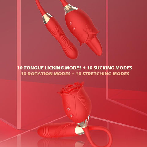 Detachable Rose Toy Vibrator for Women G Spot Vibrator Clitoral Stimulator -BH01310-Veeddydropshipping