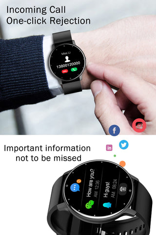 Smart Watch For Men Woman Touch Screen Blood-Pressure-JW01116-Veeddydropshipping