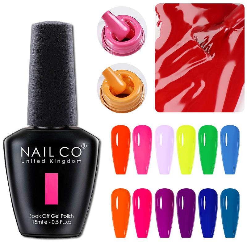 15ml Neon Series Color UV Gel Nail Polish Fluorescence Nails Art -BH01007-Veeddydropshipping