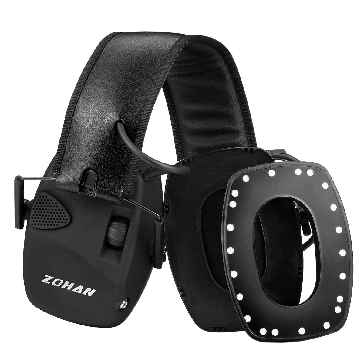 Electronic Earmuff  with Replacement Gel Ear Cup-CO00662-Veeddydropshipping
