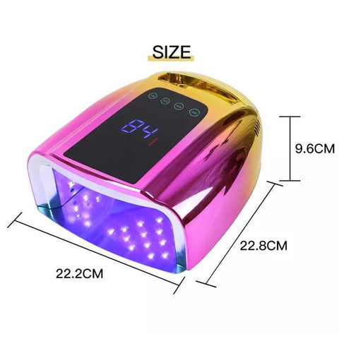 Rechargeable Nail Lamp Handle Gel Polish Dryer LED Light -BH01083-Veeddydropshipping