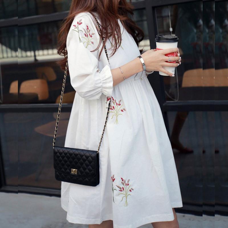 Loose Summer Maternity Dresses Cotton Blouses Shirts Pregnant Dress-TB00613-Veeddydropshipping