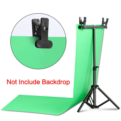 Photography Photo Studio T-Shape Backdrop Background Stand Frame Support System Kit -CE00338-Veeddydropshipping