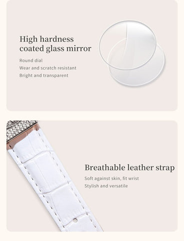 Quartz Luxury Diamonds Waterproof  Elegant Quartz Watch -JW00990-Veeddydropshipping