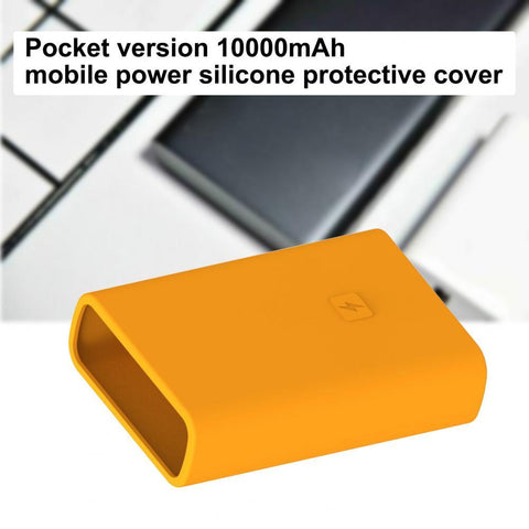 Power Bank Silicone Case 10000mah Drop-proof Sleeve for Xiaomi 10000mah Power-PA00453-Veeddydropshipping