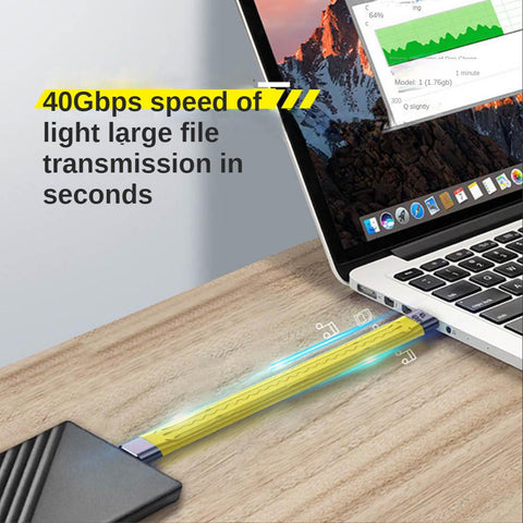 5A100W20V Fast Laptop Charging Converter OTG USB3.1 Android Data Cable -CE01138-Veeddydropshipping
