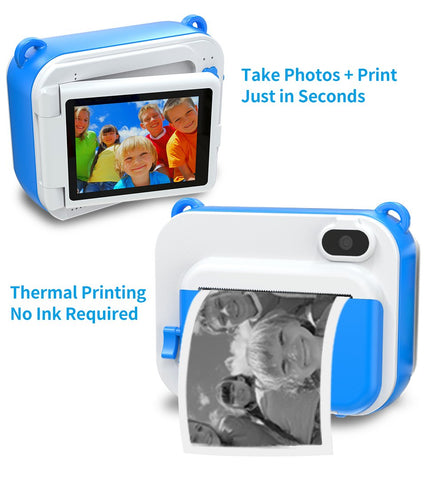 DIY Printting Children&#39;s Camera With Thermal Paper Digital Photo -CE00510-Veeddydropshipping