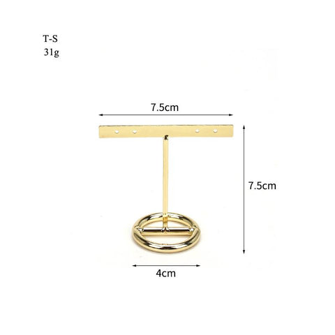 T-shaped Earrings Ring Necklace Watch Jewelry Shelf Jewelry Stand -JW01715-Veeddydropshipping