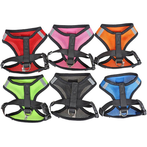 Cat Dog Harness with Lead Leash Adjustable Vest-HA01368-Veeddydropshipping