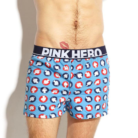 Men Boxer Shorts Cotton Underwear Casual Sleep Underpants-MF01462-Veeddydropshipping