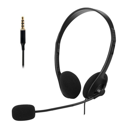3.5mm Noise Cancelling Wired Headphones With Microphone Universal USB -CE01271-Veeddydropshipping