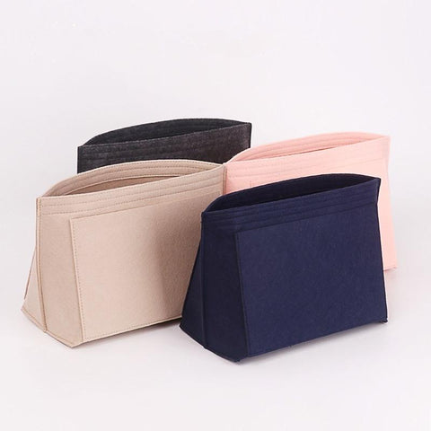 Purse Make up Organizer Felt Insert Bag Portable-BS00553-Veeddydropshipping