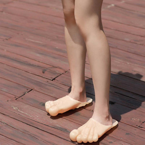 slippers toe shoes big feet spoof bare feet bare five fingers-BS01099-Veeddydropshipping