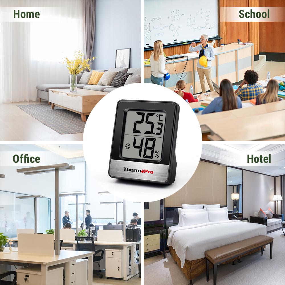 Thermometer Hygrometer Indoor Weather Station-HA00982-Veeddydropshipping