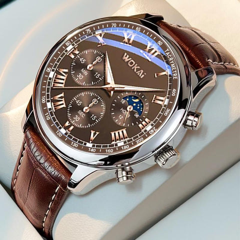 Luxury belt Fashion quartz watch Men  waterproof  clock-JW00866-Veeddydropshipping