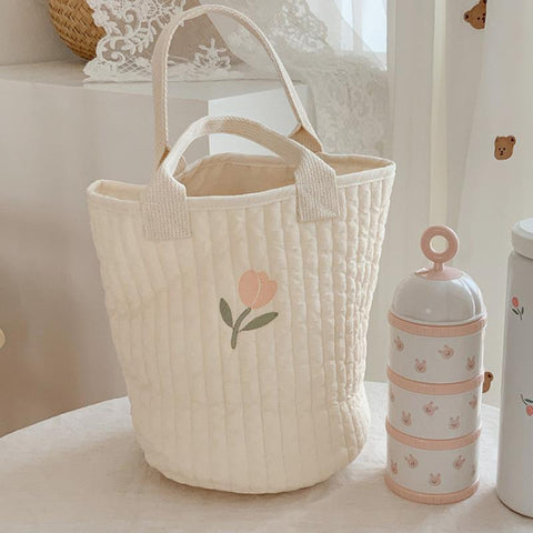 Botique Baby Bags 2022 New Cute Embroidery Diaper Bag-TB00211-Veeddydropshipping