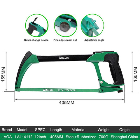 Heavy Duty Saw Wrapped Alloy Frame-TI00090-Veeddydropshipping