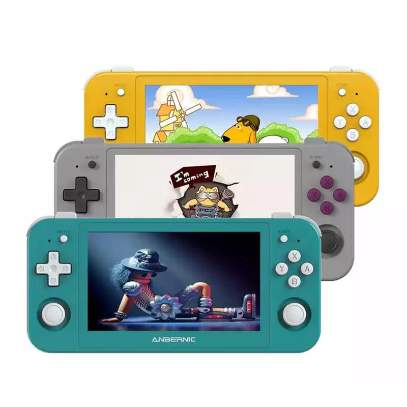 ANBERNIC RG505 Retro Handheld Game Console 4.95 inch OLED Touch Screen -CE01402-Veeddydropshipping