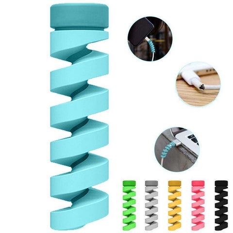 2Pcs Charging Cable Protector Saver Cover For Apple iPhone USB Charger Cable Cord Adorable-PA00902-Veeddydropshipping