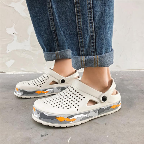 Hot Male Band Sandals Summer Slides Beach Swimming-BS01496-Veeddydropshipping