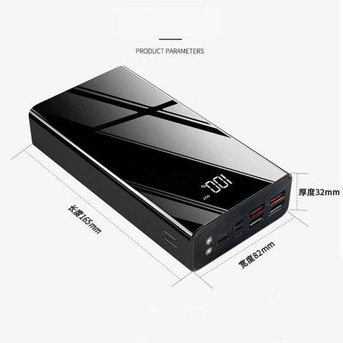 Fast Charging Power Bank Portable 80000mAh Charger 4USB Fast Charging Digital Display-PA00494-Veeddydropshipping
