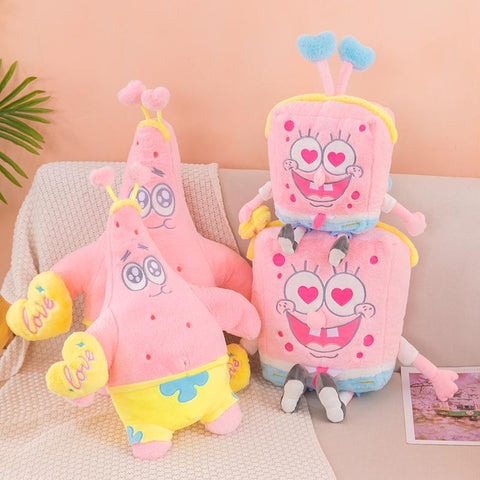 New SpongeBob SquarePants Doll Plush Toy Tanabata Pie Big Star Doll-TB01574-Veeddydropshipping