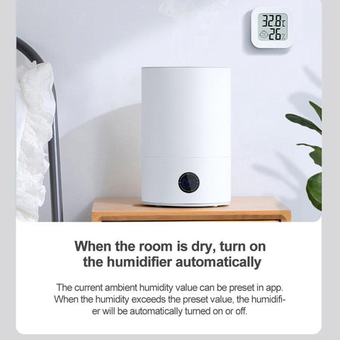 Indoor Temperature Humidity Sensor Bluetooth Mini LCD Digital Emotional-TI01038-Veeddydropshipping