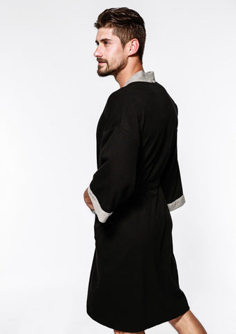 Summer Spring Men Bathrobe 8XL Bust 140cm 7XL 6XL Sleepwear Pajama-MF01570-Veeddydropshipping