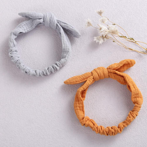 Baby Elastic Hair Bands Girl Headband Cotton Linen Kids Headwear-TB00444-Veeddydropshipping