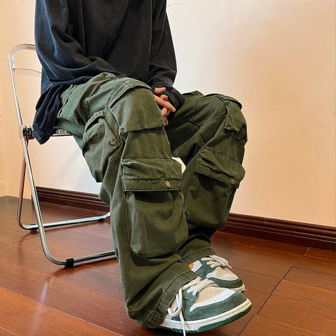 Tooling Pant Harajuku Men's Vintage Loose
