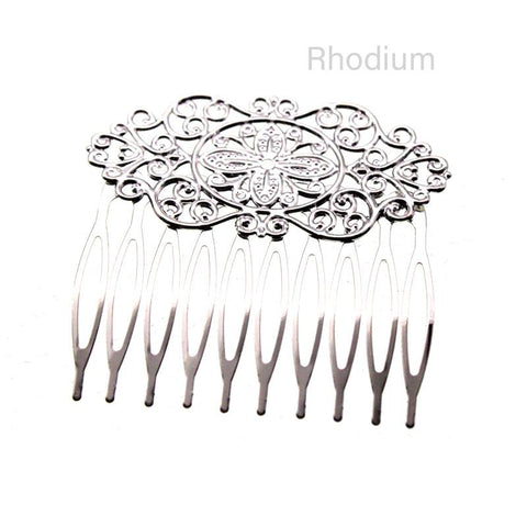 2pcs 10 teeth Hair Combs Hair Accessories For Bride -JW00542-Veeddydropshipping