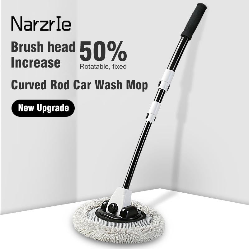 2022 New 15 Degree Bend Car Cleaning Brush Car Wash Brush Chenille-AM00326-Veeddydropshipping