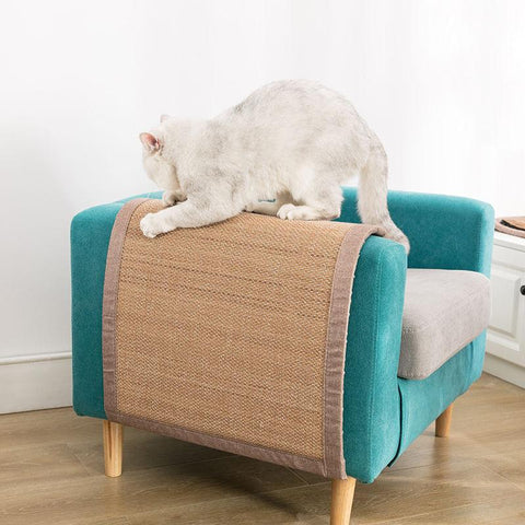 Bamboo Woven Cat Scratcher Sofa Mats-HA01415-Veeddydropshipping