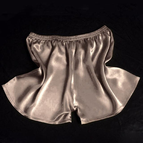 Satin Pajamas Shorts Nightwear Pyjamas Pants Sleepwear Bottoms-MF01622-Veeddydropshipping