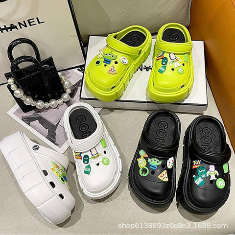 Outdoor Women Slippers Thick Sole High Quality-BS01119-Veeddydropshipping