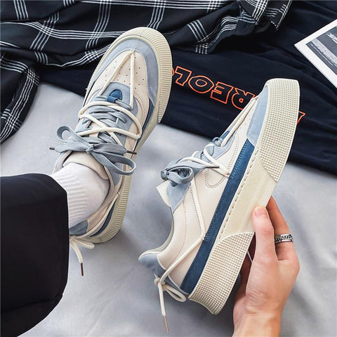 Board Shoes Platform Shoes Male Trainer Chaussure Hombre-BS01357-Veeddydropshipping