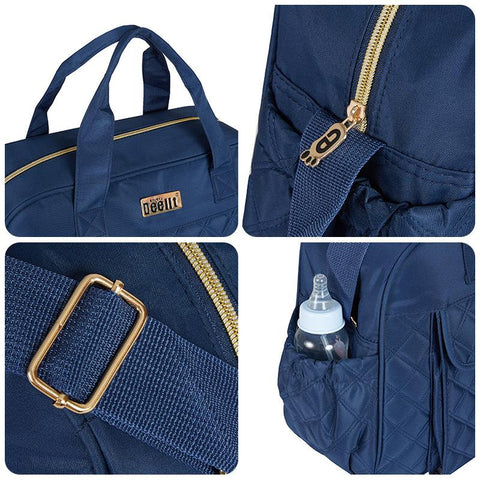 Baby Diaper Bag Nappy Bag Mummy Bag Waterproof Travel Baby Diaper-TB00237-Veeddydropshipping