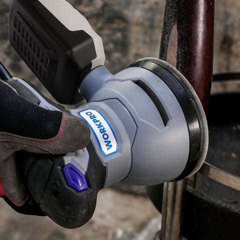 Random Sander with exhaust and Hybrid dust canister-TI00024-Veeddydropshipping