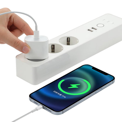 20W Fast Charging PD USB C Charger For EU Power Adapter US Plug PD Charge Type C Port Cable-PA00356-Veeddydropshipping