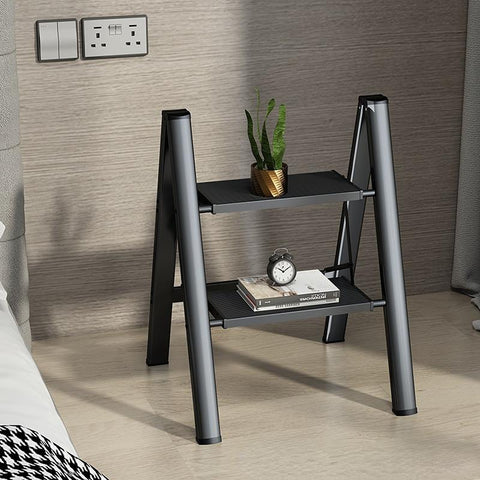 Folding Step Stool Anti-slip Wide Pedal-HA01651-Veeddydropshipping