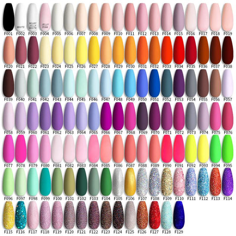 129 Colors 7ML Nail Gel Polish Nail Semi Permanent Nail Art -BH00981-Veeddydropshipping